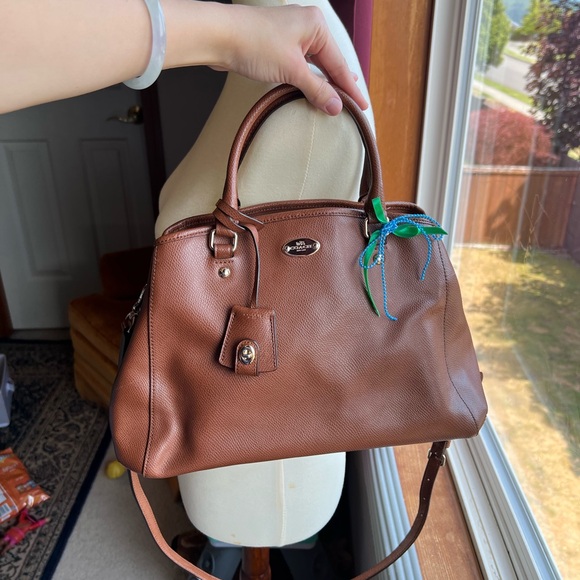 Coach Crossgrain Small Margo Carryall Satchel - Picture 1 of 7